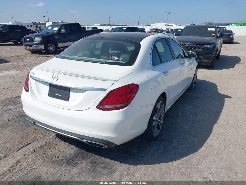 WDDWF4JB0GR135264 2016 MERCEDES-BENZ C 300 photo no. 4