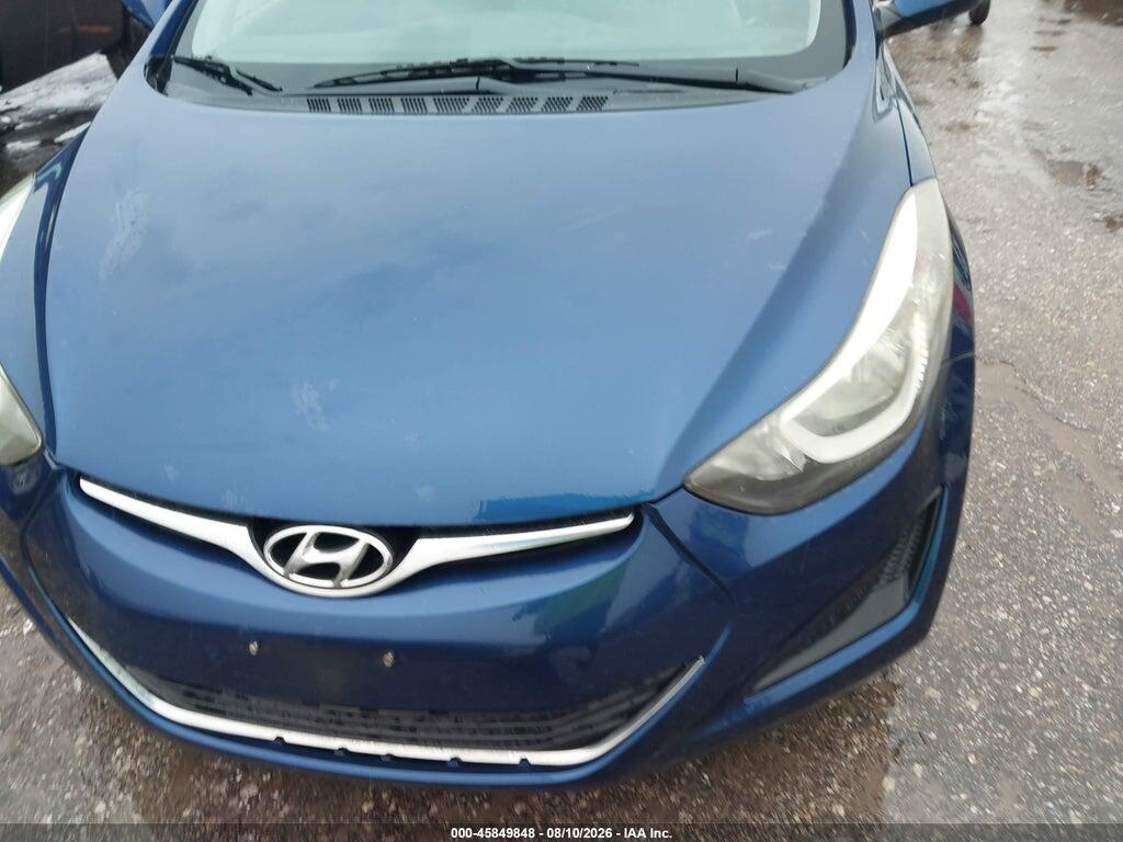 5NPDH4AE1GH789722 2016 HYUNDAI ELANTRA photo no. 6