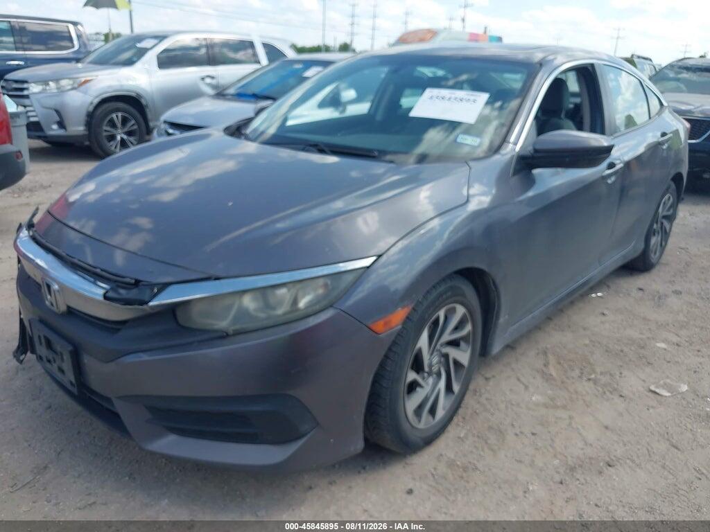 19XFC2F71GE083635 2016 HONDA CIVIC photo no. 2
