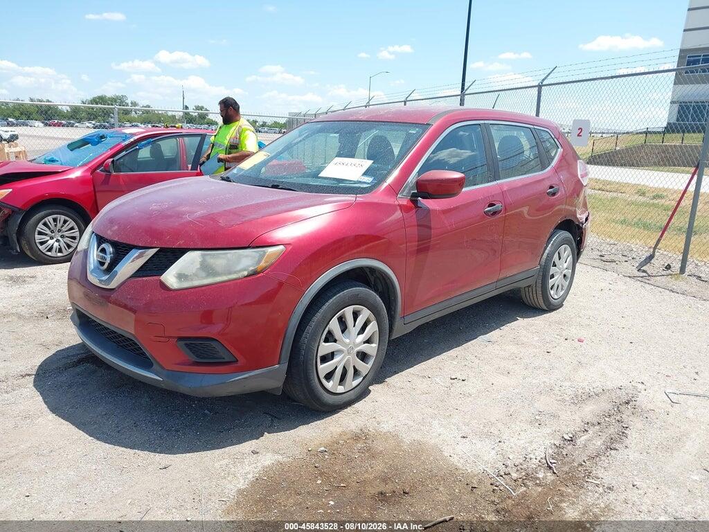 KNMAT2MV0GP672218 2016 NISSAN ROGUE photo no. 2