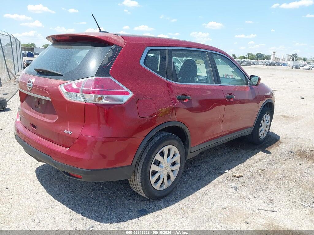 KNMAT2MV0GP672218 2016 NISSAN ROGUE photo no. 4