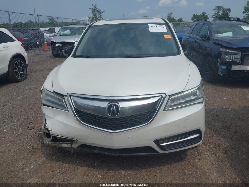 5FRYD4H48GB022229 2016 ACURA MDX photo no. 12