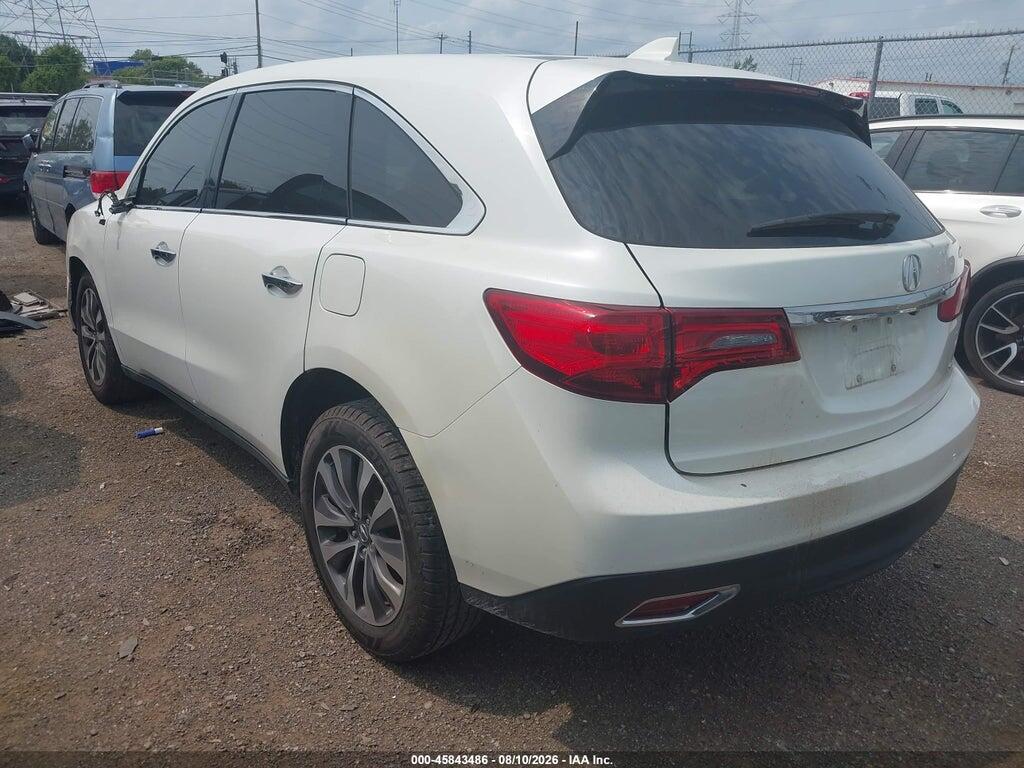 5FRYD4H48GB022229 2016 ACURA MDX photo no. 3