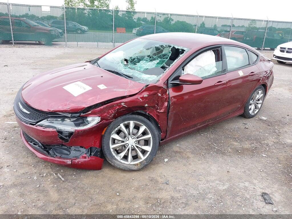 1C3CCCBG8GN109906 2016 CHRYSLER 200 photo no. 2