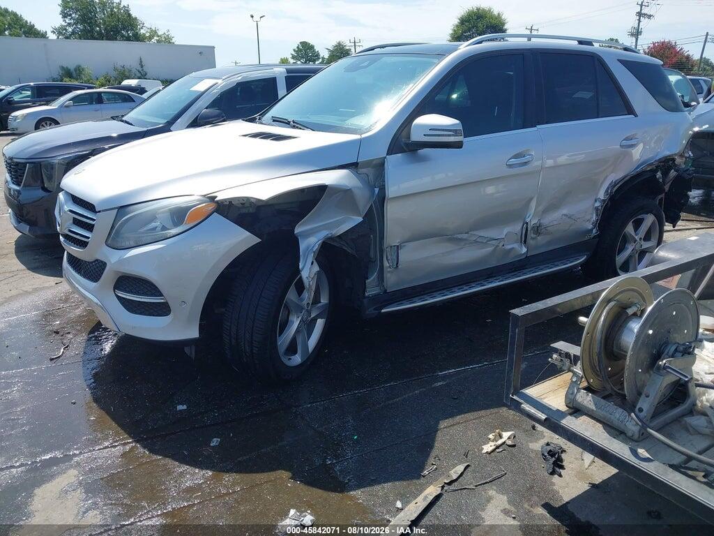 4JGDA0EB5GA736666 2016 MERCEDES-BENZ GLE 300D photo no. 2