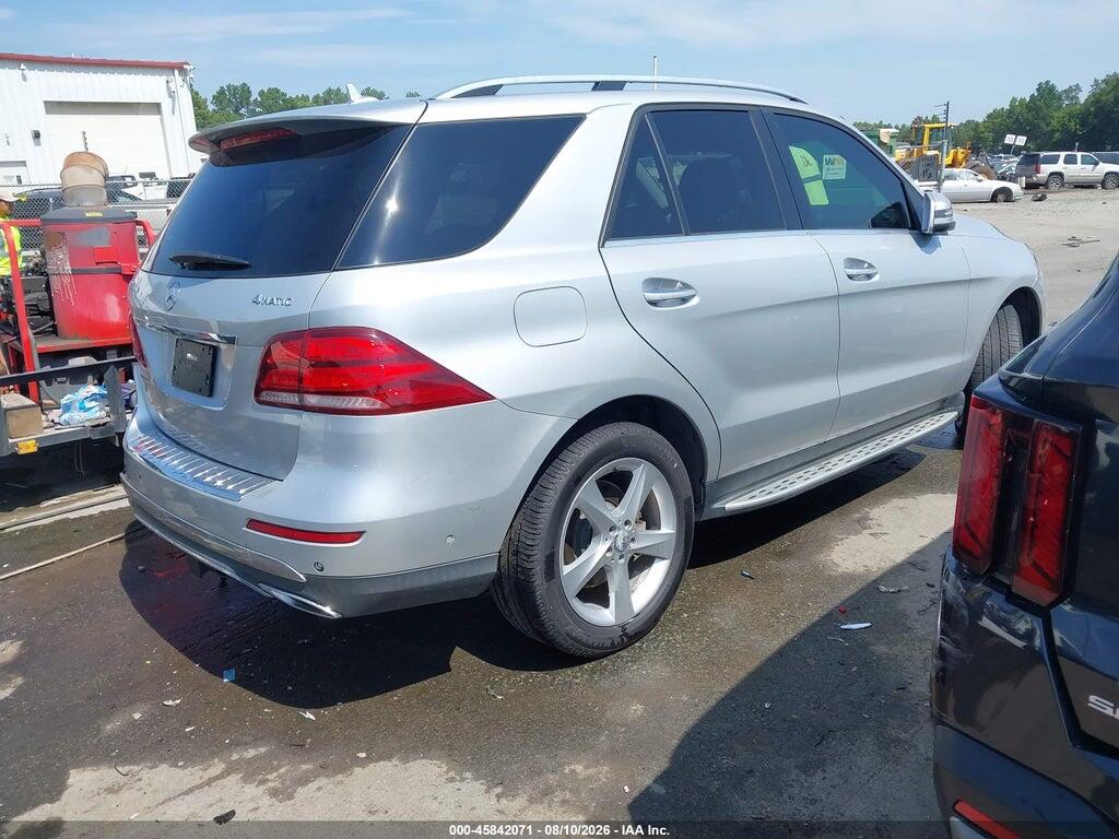4JGDA0EB5GA736666 2016 MERCEDES-BENZ GLE 300D photo no. 4