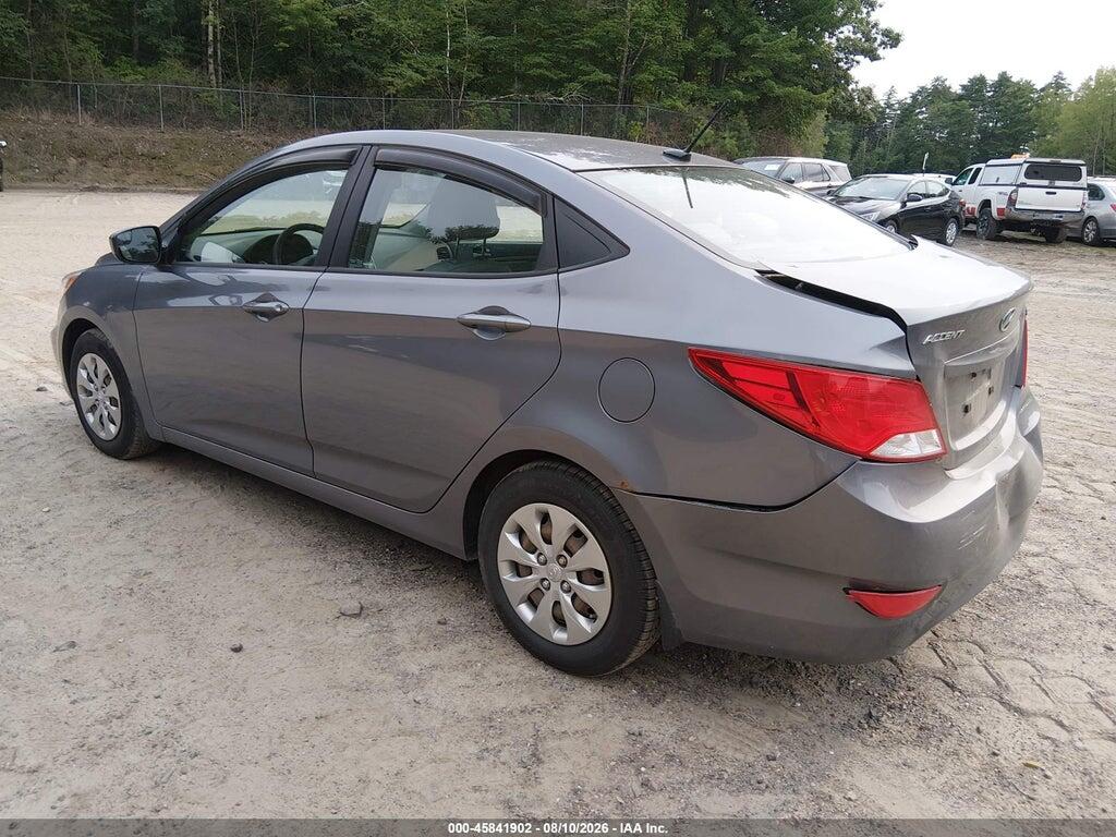 KMHCT4AE1GU139882 2016 HYUNDAI ACCENT photo no. 3