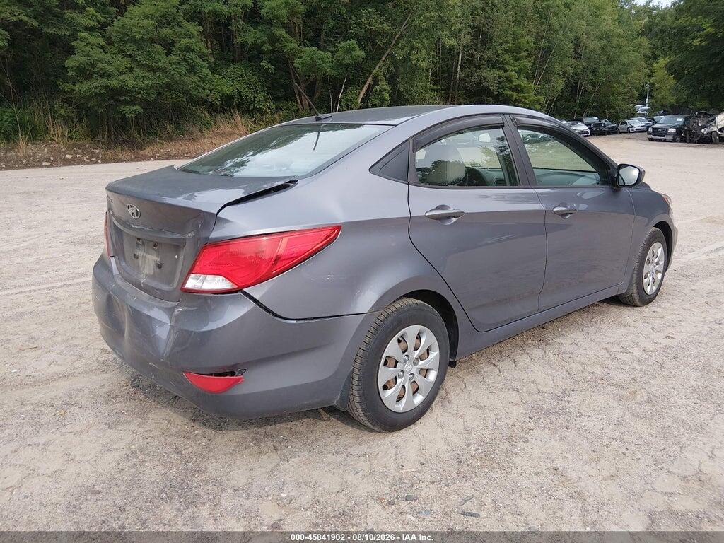 KMHCT4AE1GU139882 2016 HYUNDAI ACCENT photo no. 4
