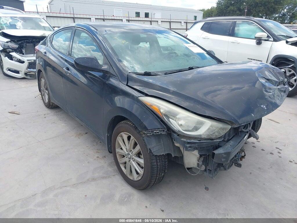 5NPDH4AE4GH657165 2016 HYUNDAI ELANTRA photo no. 1