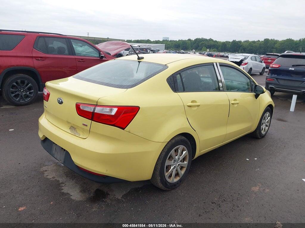 KNADM4A38G6544840 2016 KIA RIO photo no. 4