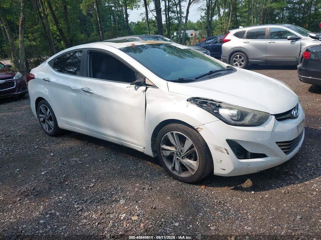 5NPDH4AE7GH780734 2016 HYUNDAI ELANTRA photo no. 1
