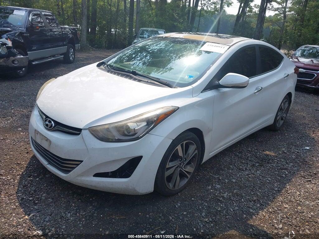 5NPDH4AE7GH780734 2016 HYUNDAI ELANTRA photo no. 2