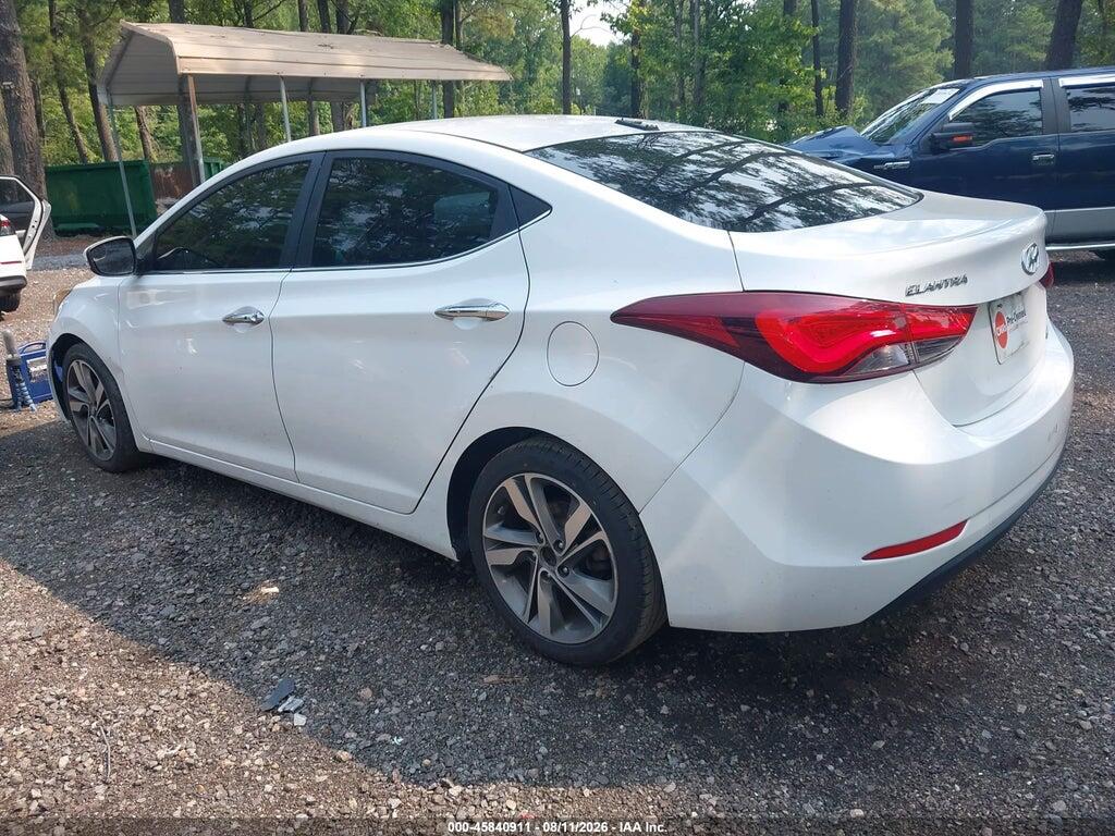 5NPDH4AE7GH780734 2016 HYUNDAI ELANTRA photo no. 3
