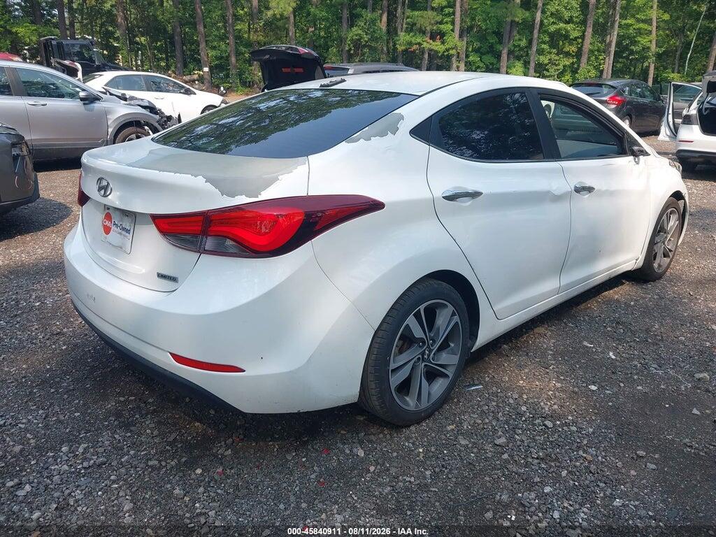 5NPDH4AE7GH780734 2016 HYUNDAI ELANTRA photo no. 4