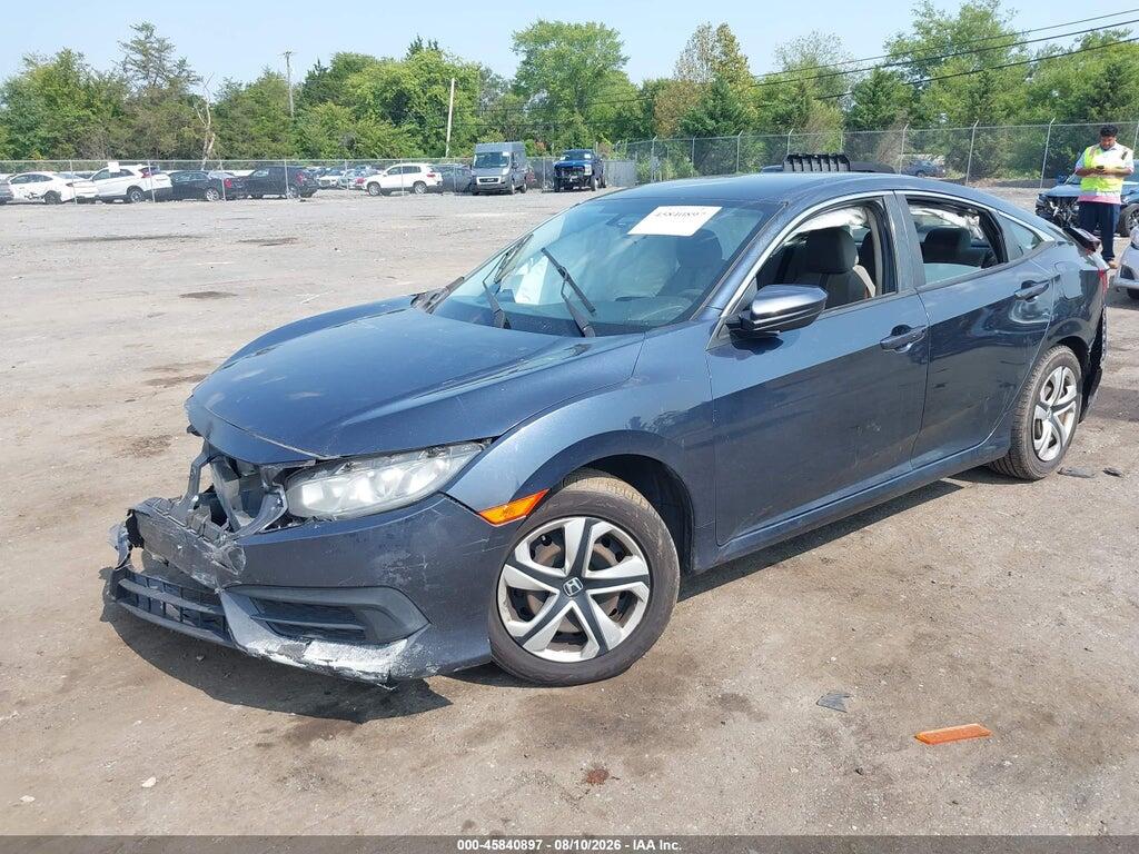 19XFC2F5XGE245955 2016 HONDA CIVIC photo no. 2