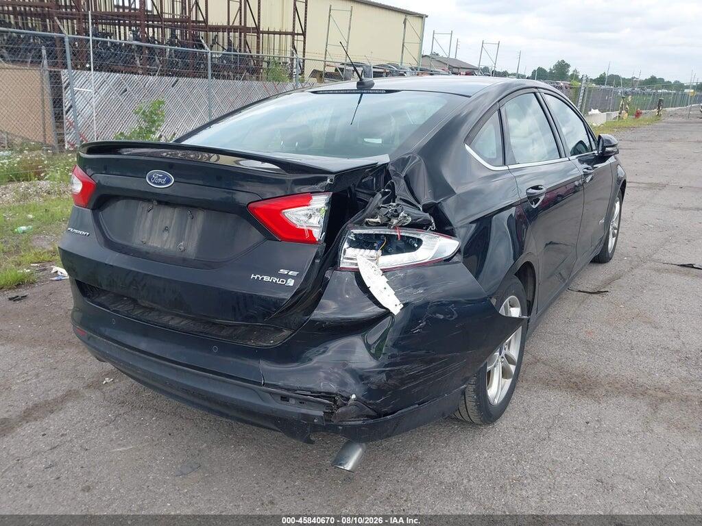 3FA6P0LU2GR403806 2016 FORD FUSION HYBRID photo no. 4