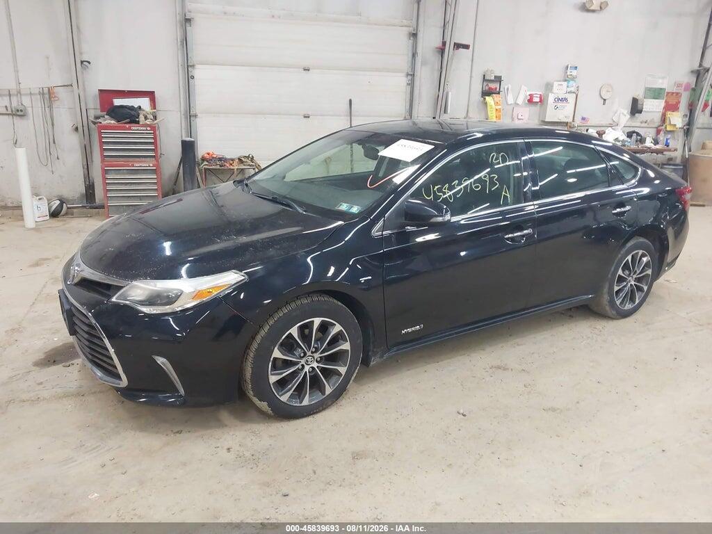 4T1BD1EB5GU050274 2016 TOYOTA AVALON HYBRID photo no. 2