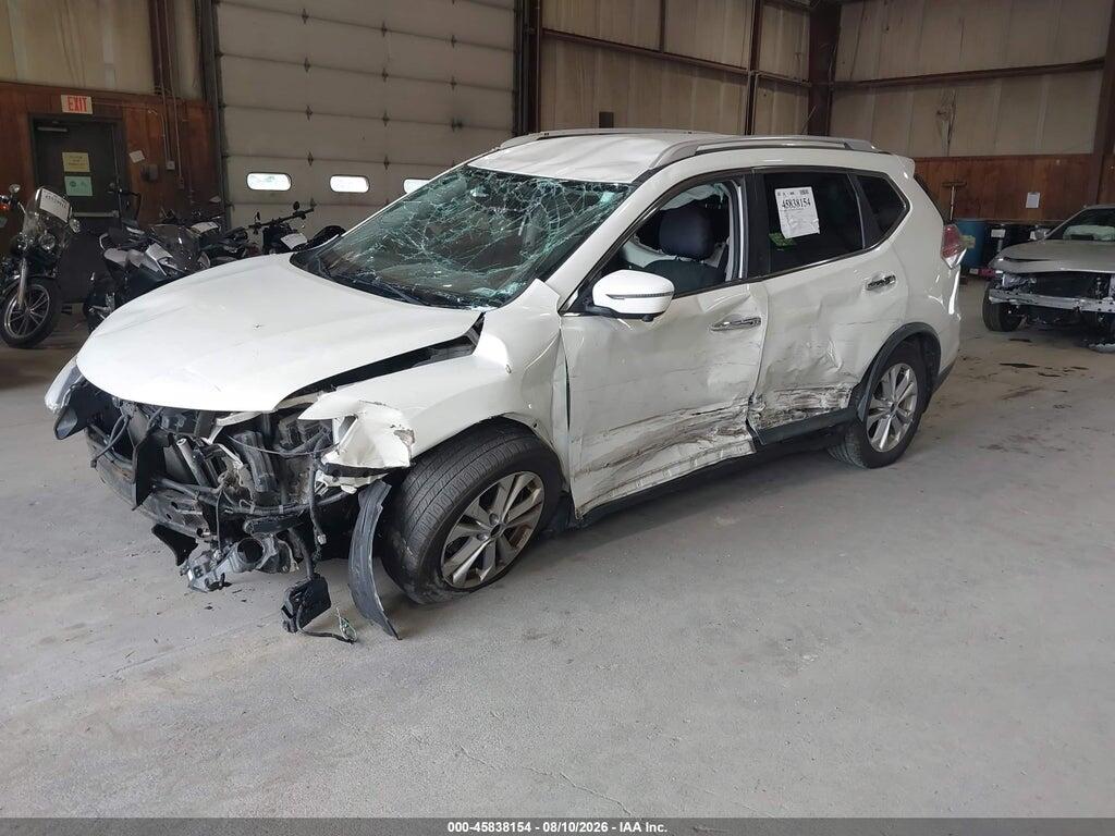 KNMAT2MV7GP625526 2016 NISSAN ROGUE photo no. 2