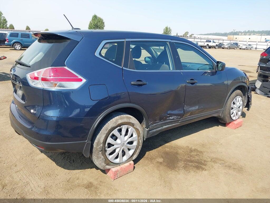 KNMAT2MV4GP632174 2016 NISSAN ROGUE photo no. 4