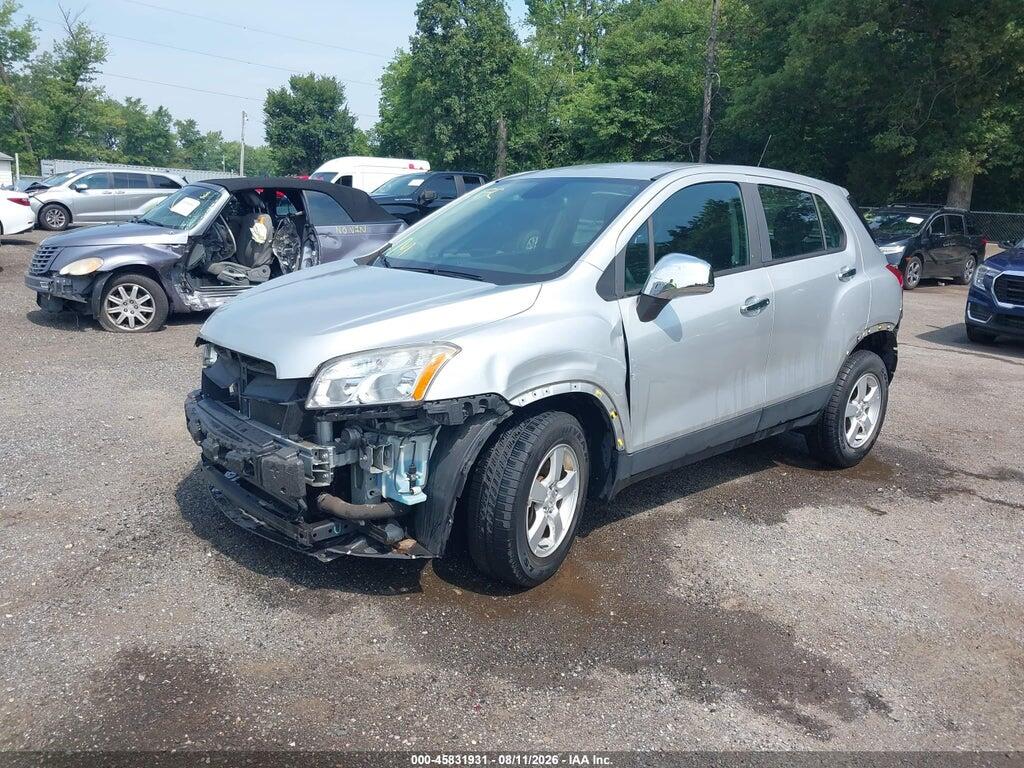 KL7CJNSB2GB742191 2016 CHEVROLET TRAX photo no. 2