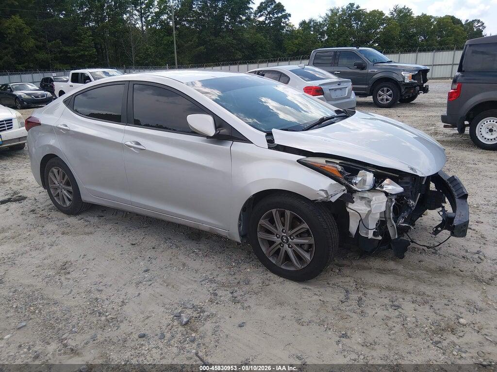 5NPDH4AEXGH720415 2016 HYUNDAI ELANTRA photo no. 1