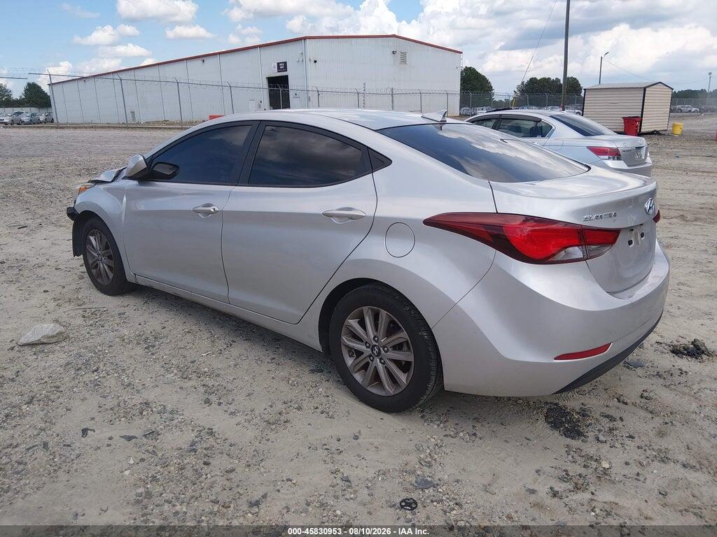 5NPDH4AEXGH720415 2016 HYUNDAI ELANTRA photo no. 3