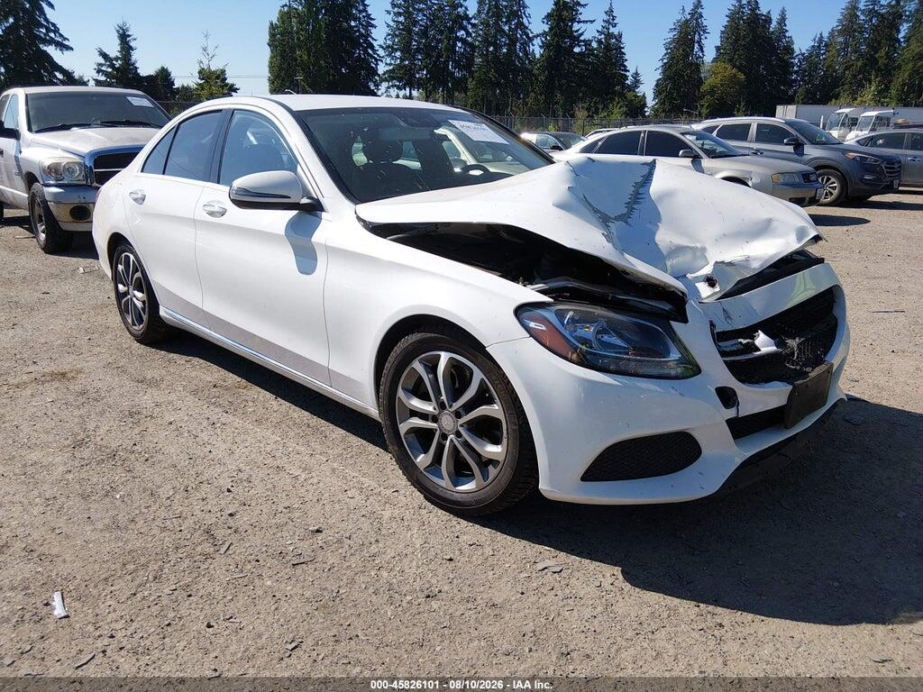 2016 MERCEDES-BENZ C 300 55SWF4JB1GU144764