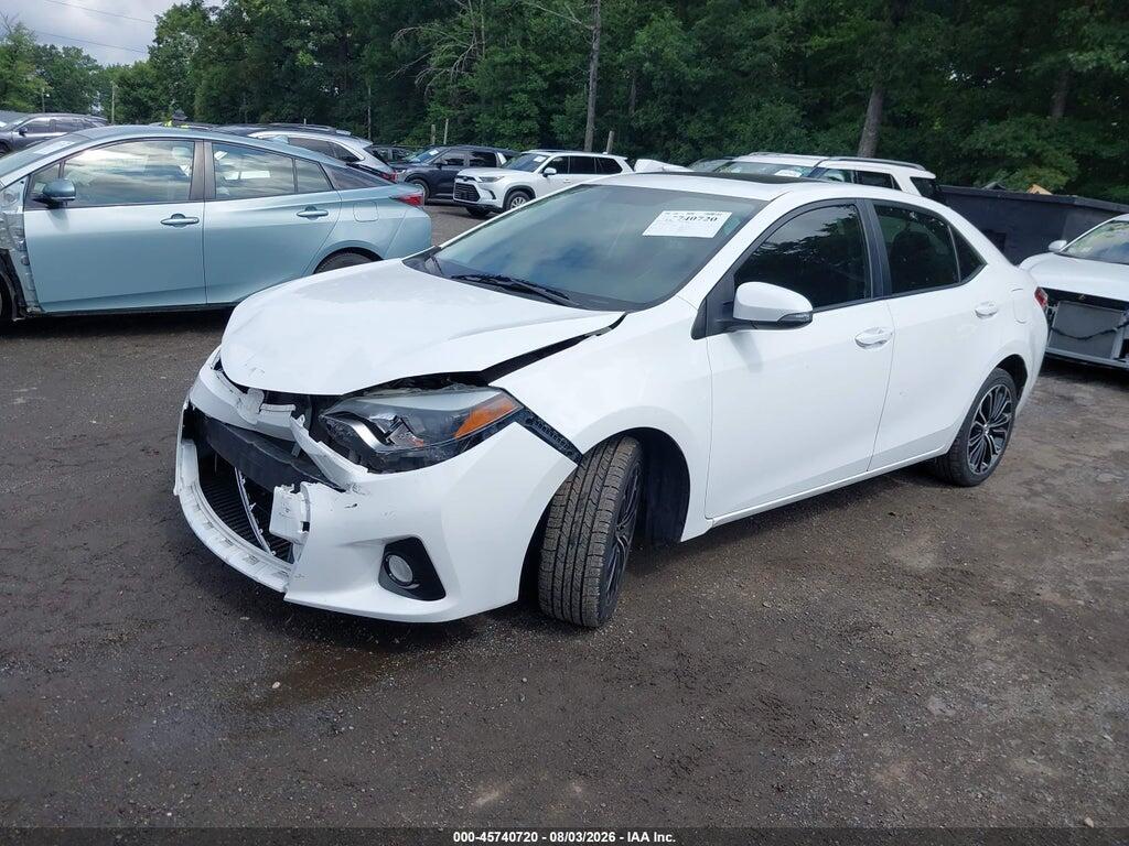 2T1BURHE5GC661752 2016 TOYOTA COROLLA photo no. 2