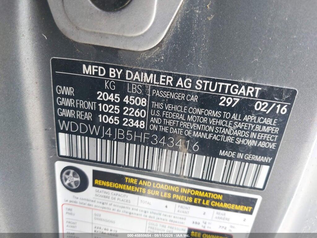 WDDWJ4JB5HF343416 2017 MERCEDES-BENZ C 300 photo no. 9