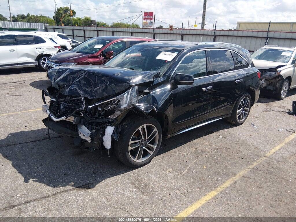 5FRYD4H81HB017071 2017 ACURA MDX photo no. 2