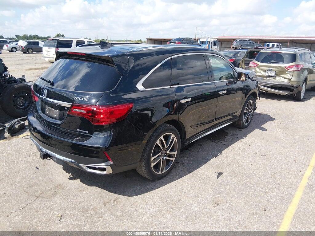 5FRYD4H81HB017071 2017 ACURA MDX photo no. 4