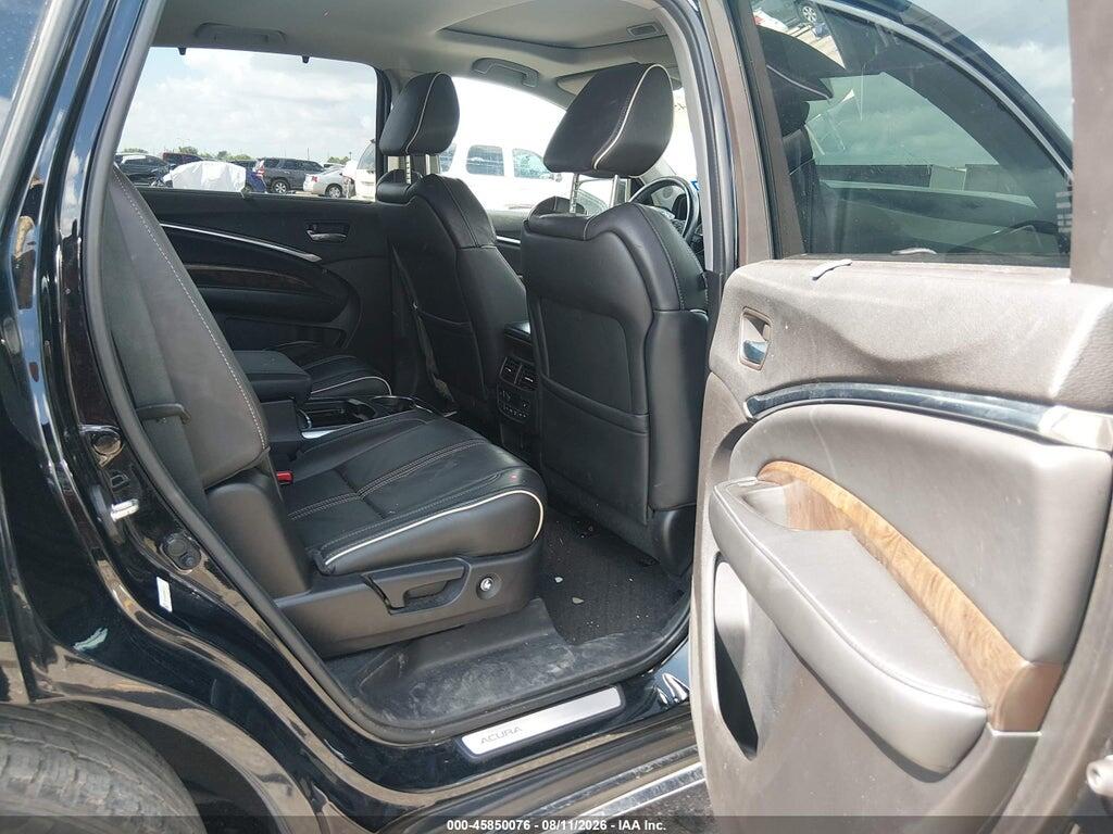 5FRYD4H81HB017071 2017 ACURA MDX photo no. 8