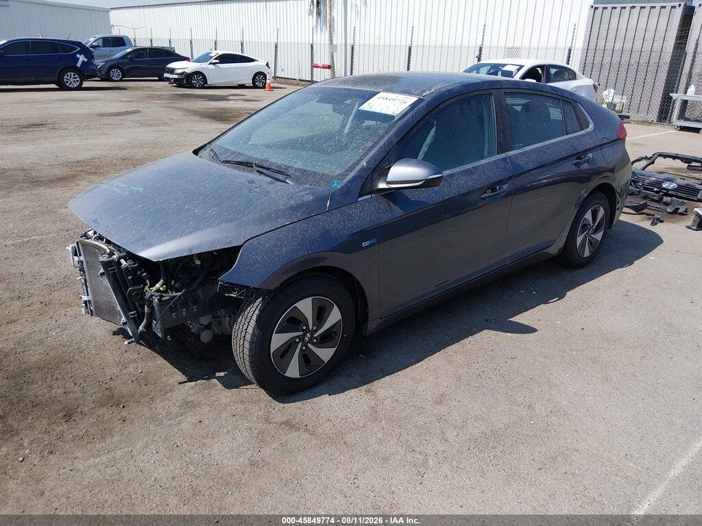 KMHC75LC0HU057696 2017 HYUNDAI IONIQ HYBRID photo no. 2