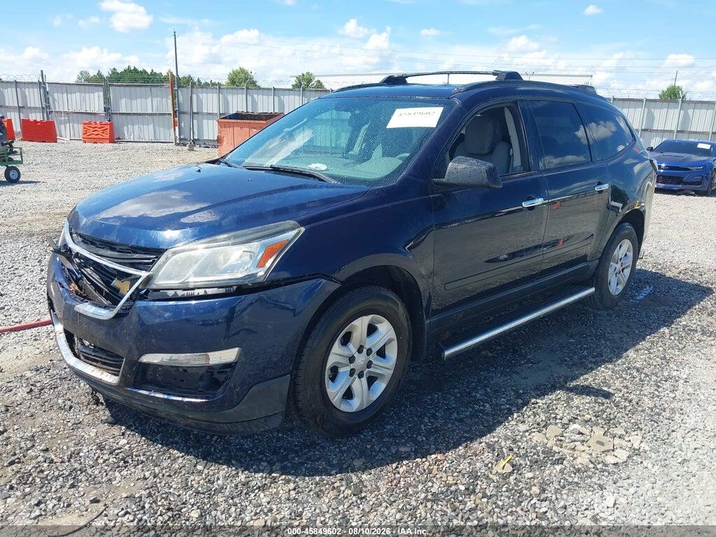 1GNKRFKD2HJ199485 2017 CHEVROLET TRAVERSE photo no. 2