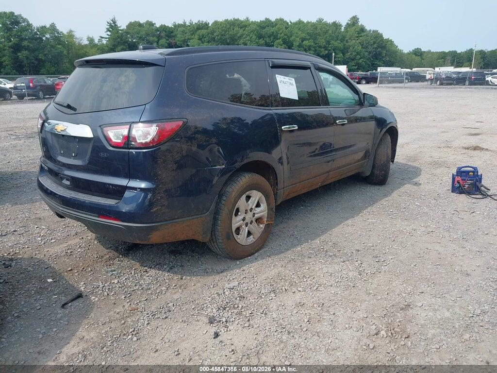 1GNKRFED8HJ140095 2017 CHEVROLET TRAVERSE photo no. 4