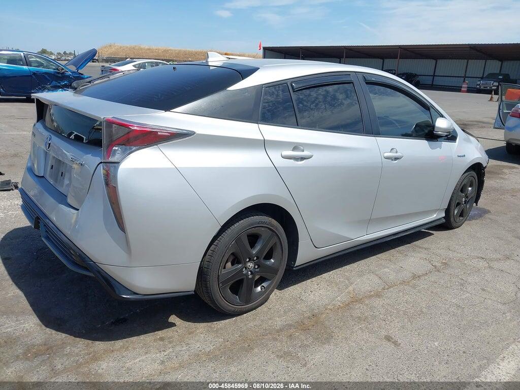 JTDKARFU7H3536720 2017 TOYOTA PRIUS photo no. 4