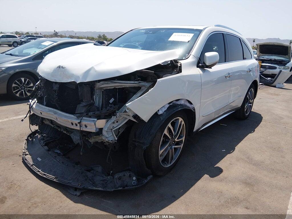 5FRYD4H88HB012708 2017 ACURA MDX photo no. 2