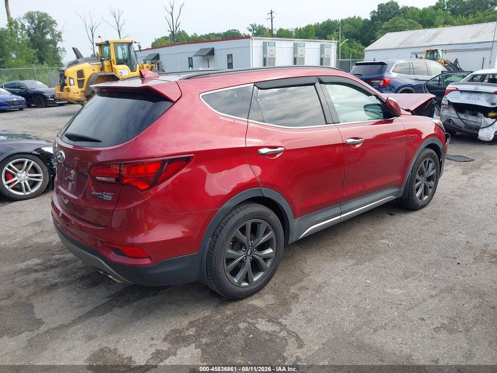 5XYZWDLA2HG490111 2017 HYUNDAI SANTA FE SPORT photo no. 4