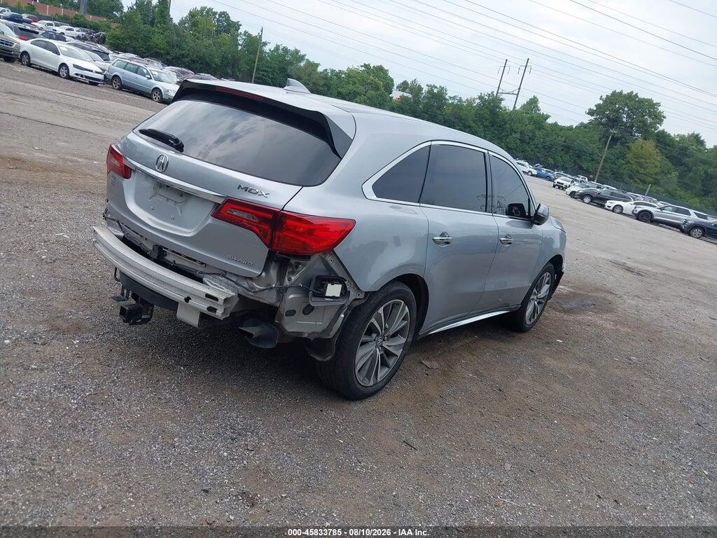 5FRYD4H59HB024193 2017 ACURA MDX photo no. 4