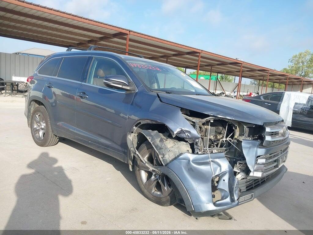 5TDYZRFH8HS188432 2017 TOYOTA HIGHLANDER photo no. 1