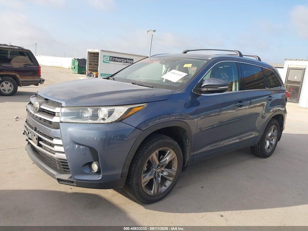 5TDYZRFH8HS188432 2017 TOYOTA HIGHLANDER photo no. 2