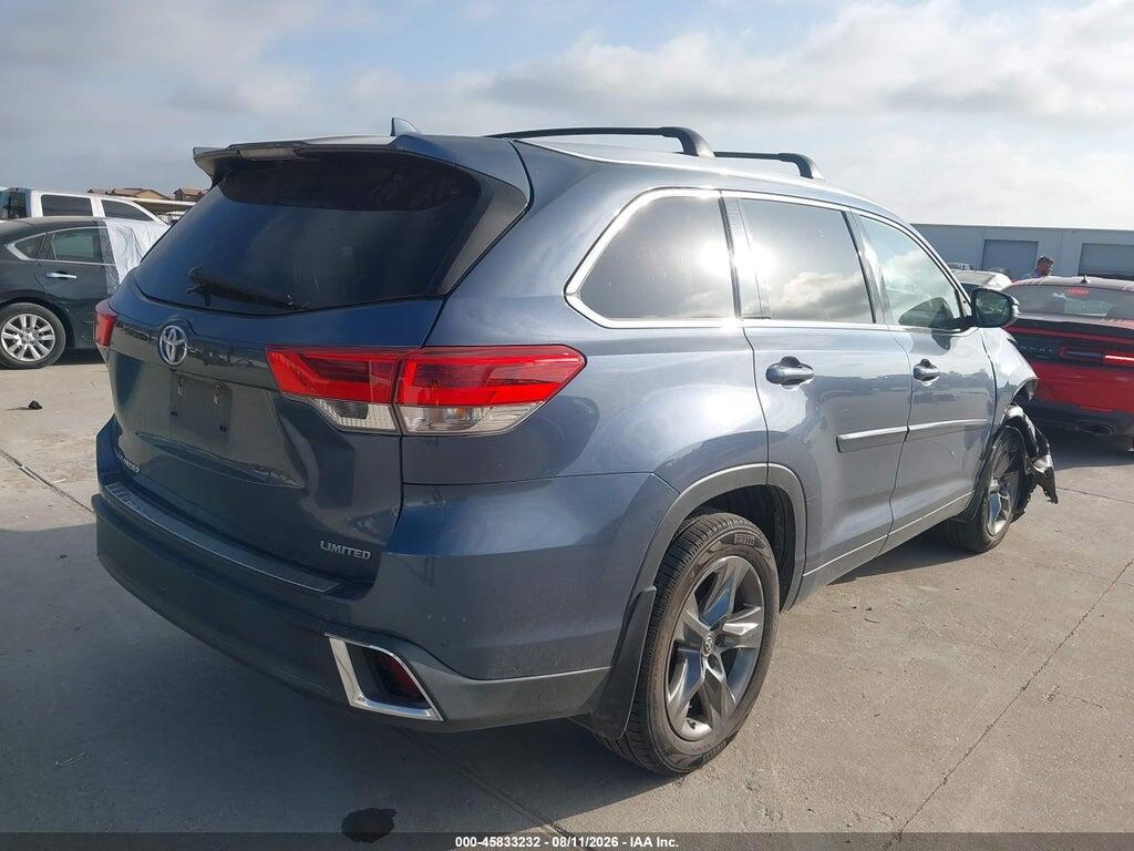 5TDYZRFH8HS188432 2017 TOYOTA HIGHLANDER photo no. 4