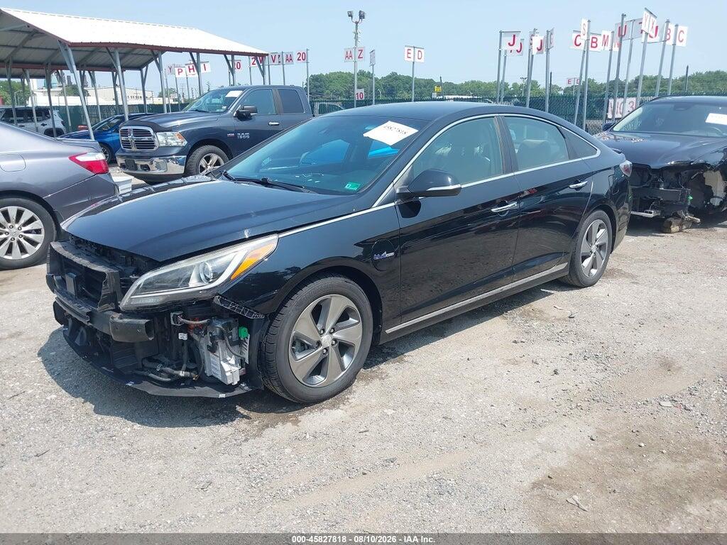 KMHE54L23HA043812 2017 HYUNDAI SONATA PLUG-IN HYBRID photo no. 2