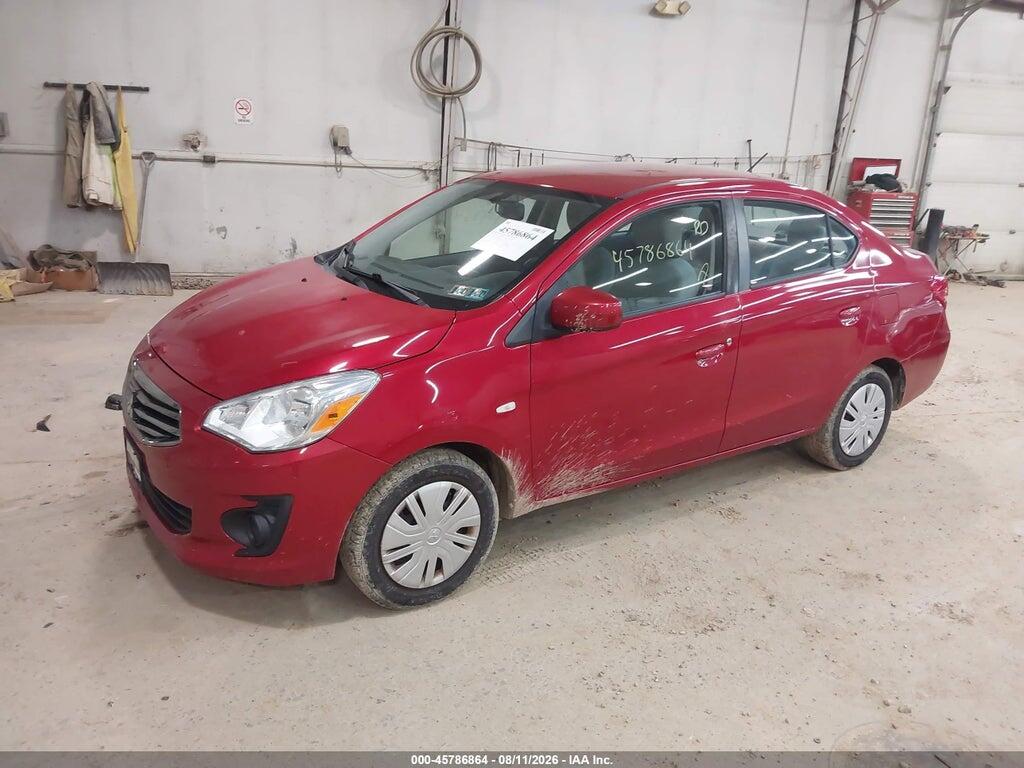 ML32F3FJ6HHF14253 2017 MITSUBISHI MIRAGE G4 photo no. 2