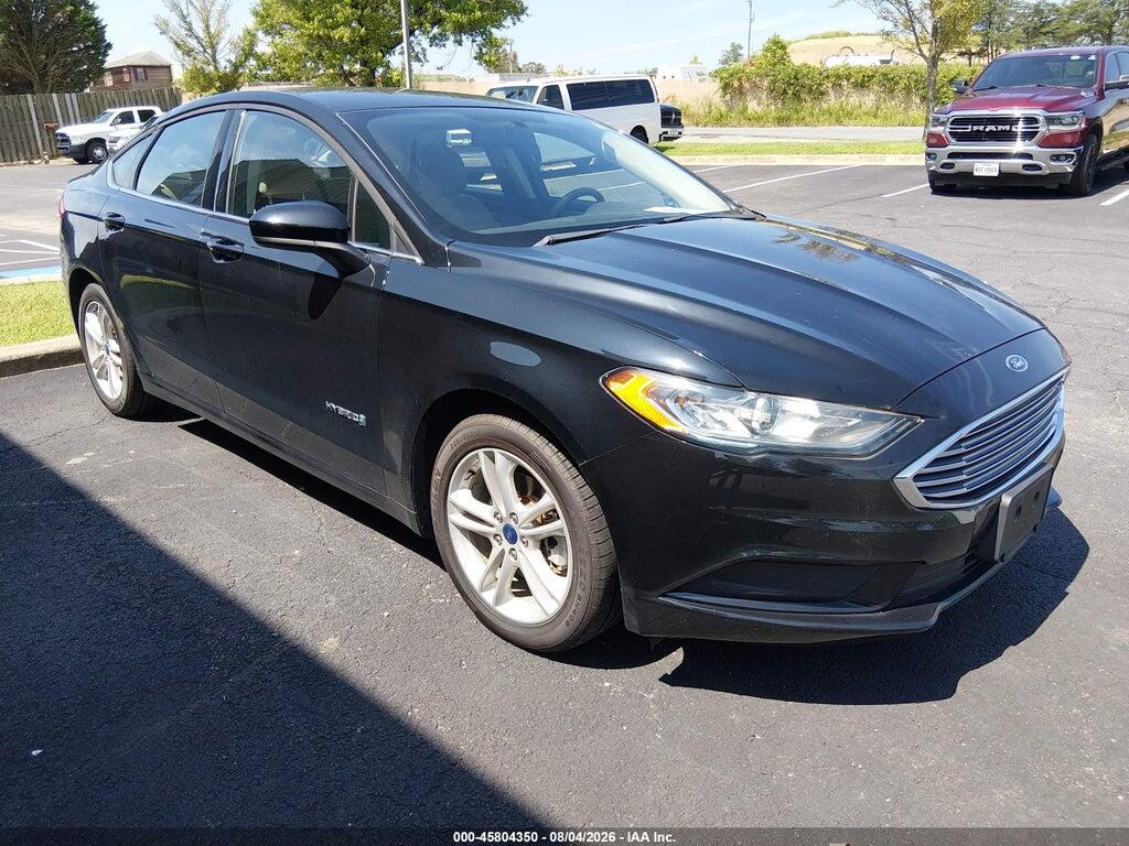 3FA6P0UU2JR273726 2018 FORD FUSION HYBRID photo no. 1
