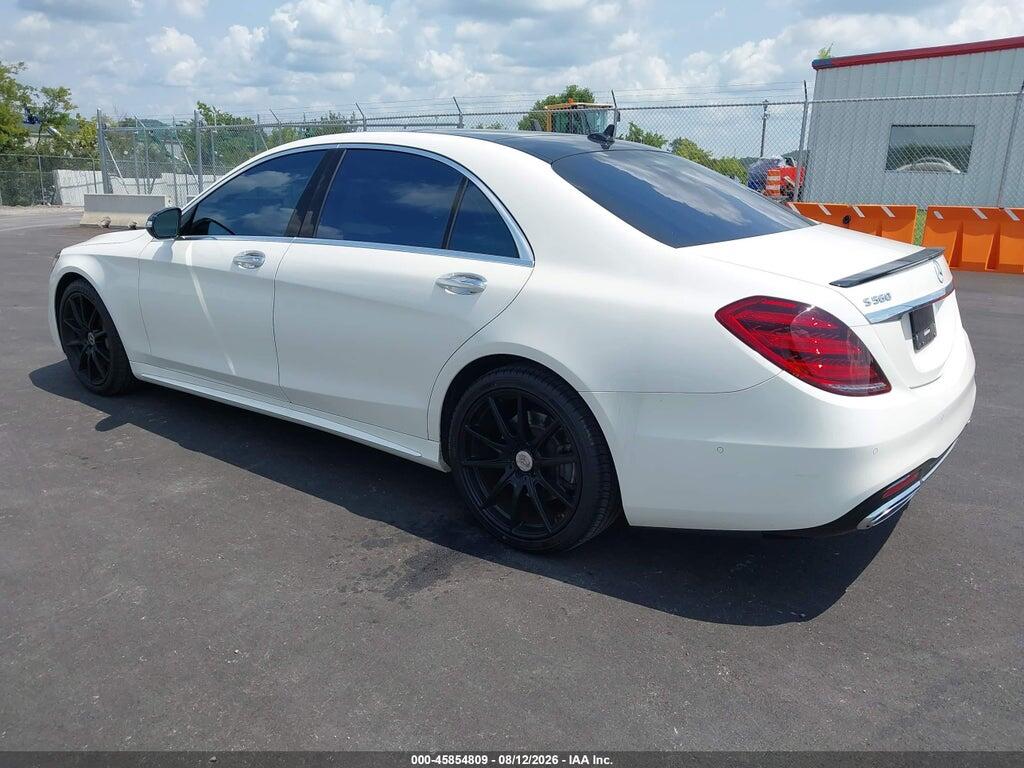 WDDUG8DB6JA409841 2018 MERCEDES-BENZ S 560 photo no. 3