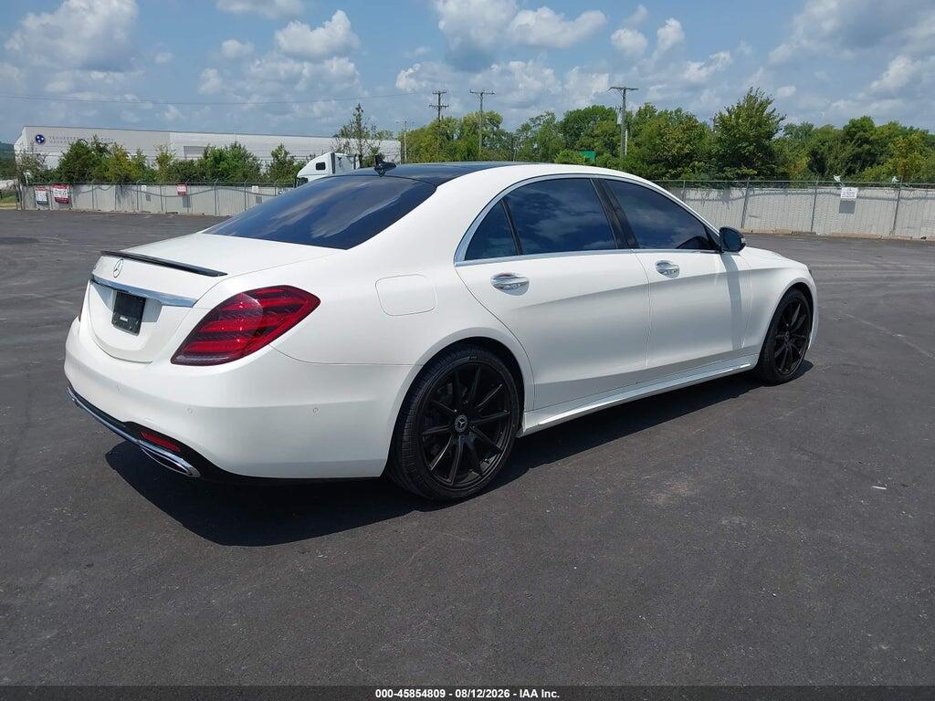 WDDUG8DB6JA409841 2018 MERCEDES-BENZ S 560 photo no. 4