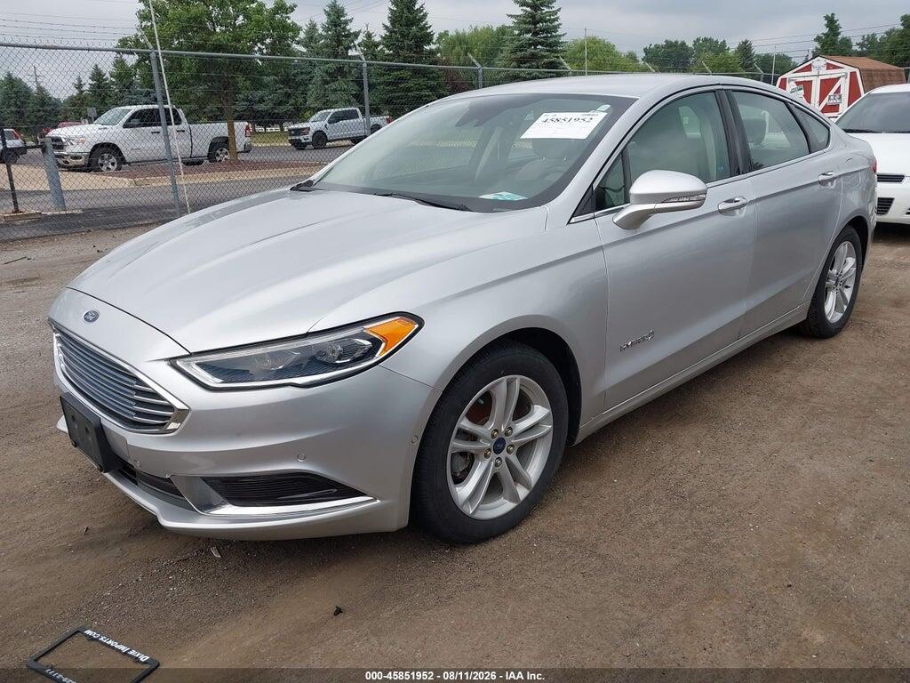 3FA6P0LU8JR151616 2018 FORD FUSION HYBRID photo no. 2
