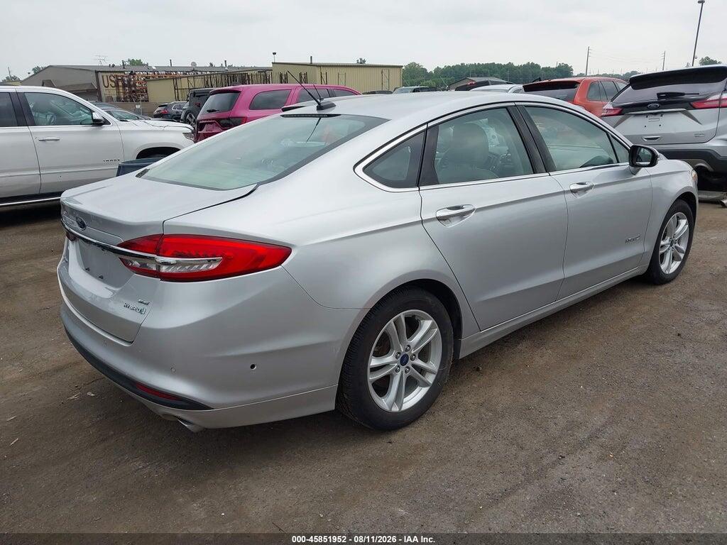 3FA6P0LU8JR151616 2018 FORD FUSION HYBRID photo no. 4