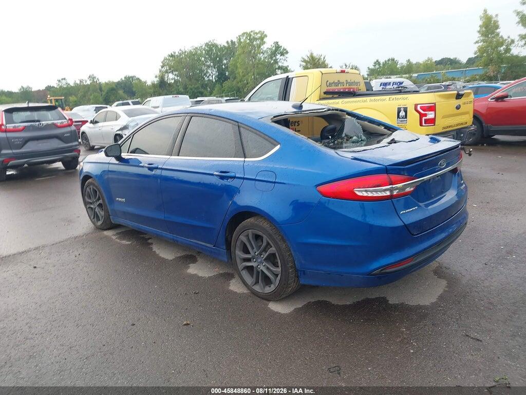 3FA6P0LU9JR234133 2018 FORD FUSION HYBRID photo no. 3